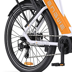 Avis Vélo Électrique ENGWE P275 ST 19.2Ah - Moteur 250W Batterie 691.2Wh Autonomie 260KM - Blanc et orange