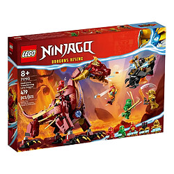 LEGO Ninjago Le dragon de lave transformable de Heatwave