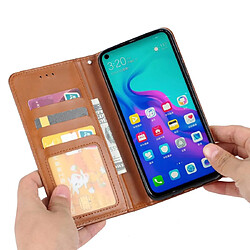 Acheter Wewoo Housse Coque Étui en cuir à rabat horizontal pour peau de pétrissage Huawei P Smart Z / Y9 Preim 2019 / Nova5iavec cadre photo et support et fentes cartes et portefeuille rouge