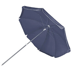 Bo-Camp Parasol de jardin 200 cm bleu