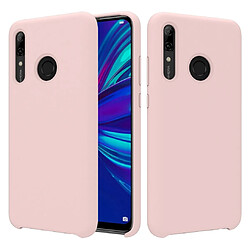 Wewoo Coque Étui de protection en silicone liquide solide Dropproof pour Huawei Enjoy 9s rose