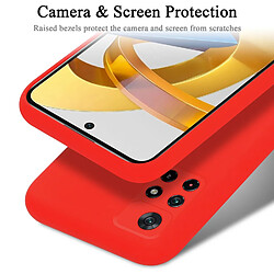 Cadorabo Coque Xiaomi POCO M4 PRO 5G Etui en Rouge pas cher