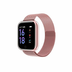 P70 Montre Intelligente Tension Artérielle Moniteur De Ip68 Fitness Bracelet Montre Femmes Hommes Smartwatch Rose