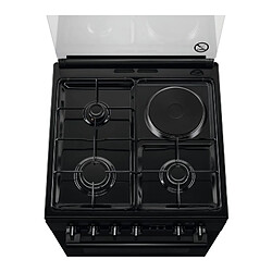 Avis Cuisinière mixte ELECTROLUX LKM624211K 3 foyers gaz + 1