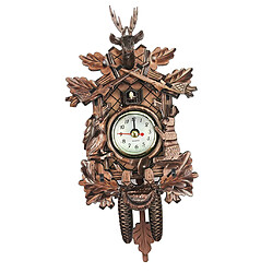 Acheter antiquité coucou horloge murale horloge en bois vintage décor à la maison excellent cadeau l