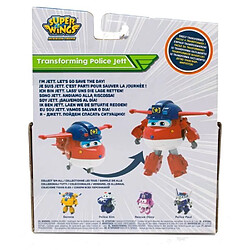 Avis AUDLEY SUPER WINGS Figurines transformables Articulées Transforming 12 cm - Saison 3 - Jet Police