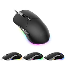 Universal Des souris de jeux filaires colorées lumineuses