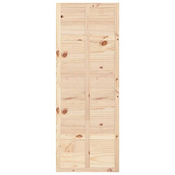 Avis vidaXL Porte de grange 80x1,8x214 cm Bois massif de pin