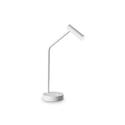 Ideal Lux Lampe de Table LED Intégrée Blanc 250Lm 3000K