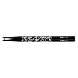 Tama 5B-S-BS - Baguettes batterie Skull Black 5B - Japenese Oak Serie - Noir