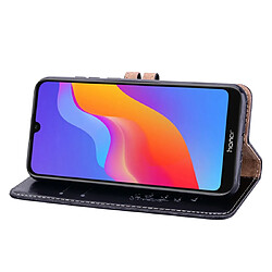 Wewoo Housse Coque Business Style Oil Wax Texture en cuir à rabat horizontal pour Huawei Y6 2019 / Honor 8Aavec support et fentes cartes et portefeuille noir pas cher