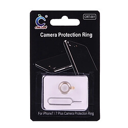 Acheter Wewoo Protection appareil photo or pour iPhone 7 lentille de caméra arrière couverture de avec aiguille