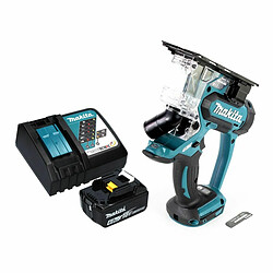 Makita DSD180RG1 Scie à plaque de plâtre sans fil 18V + 1x Batterie 6,0Ah + Chargeur