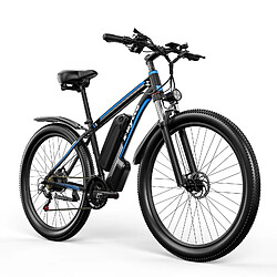 Acheter E-BYCCO Vélo électrique 29 "pour adulte 48V 750W moteur sans balais Ebike avec batterie 17,5AH freins à disque Shimano 7 vitesses vtt