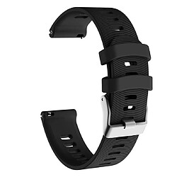 Avis Wewoo Bracelet pour montre connectée de en silicone Smartwatch Garmin Forerunner 245 noir