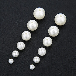 Avis 100pcs Perles d'Imitation pour Bricolage Fabrication de Bijoux de Breloque Ornement de Coiffure de Vêtement Mariage Noël