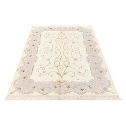 Avis Vidal Tapis de laine 185x127 beige Darya