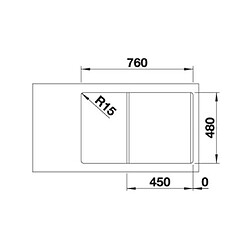 Avis Blanco Evier à encastrer 527268