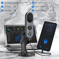 Avis Yonis Microphone USB Cardioïde Haute Qualité