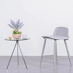 Nest Dream Tabouret nordique avec dossier (63cm) - Paris