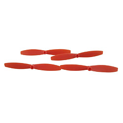 Hélice 4 pièces pour minidrones pour perroquet 3 mambo swing rc drone rouge