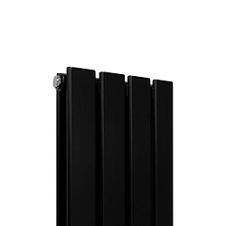 Acheter Monstershop Radiateur Plat Noir Mat 180 cm x 28 cm