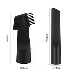 Tête de brosse d'aspiration universelle pour aspirateur 32mm, 5 pièces, outil de fente pour lit et canapé