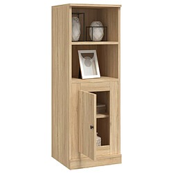 Acheter vidaXL Buffet haut chêne sonoma 36x35,5x103,5 cm bois d'ingénierie