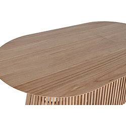 Acheter Pegane Table à manger, table de repas ovale en bois coloris naturel - longueur 180 x profondeur 100 x Hauteur 75 cm