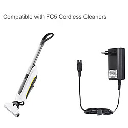 Chargeur d'aspirateur sans fil 1.8M pour Karcher FC5 Premium VC4, chargeur de batterie, alimentation électrique