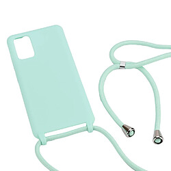 Coque en TPU durable avec sangle multifonction bleu clair pour votre Samsung Galaxy S20 Plus