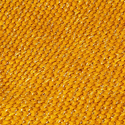 vidaXL Couverture en lurex 125 x 150 cm Jaune moutarde