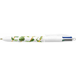 Avis BIC 4 Couleurs Décors Stylos-bille Série Botanique Pointe Moyenne (1,0 mm) - Designs Botanique assortis, Coffret de 5