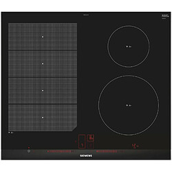 Table de cuisson à induction SIEMENS EX675LEC1E Noir