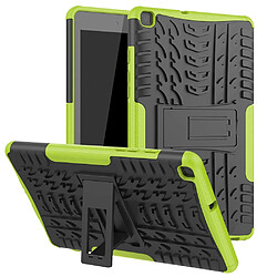 Coque en TPU modèle de pneu hybride avec béquille vert pour votre Samsung Galaxy Tab A 8.0 Wi-Fi (2019) SM-T290