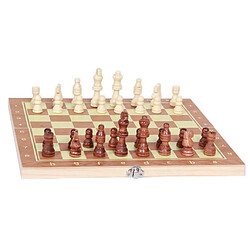 Avis Jeu échecs en bois Jeu société traditionnel Chess