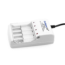 Universal Chargeur de batterie pratique à quatre emplacements pour batterie rechargeable aa & aaa li-ion