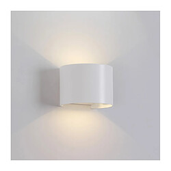 Avis Luminaire Center Applique de jardin Davos Sable blanc 10 Cm