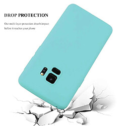 Acheter Cadorabo Coque Samsung Galaxy S9 Etui en Bleu