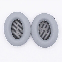 Avis Oreillettes Coussinets D'oreille Pour Bose Silencieux Confort 35(QC35) Casque Casque Gris