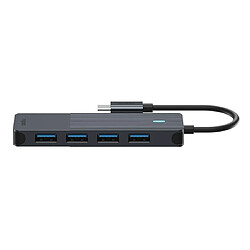 Rapoo Hama USB-C Hub USB-C auf USB-A, grau