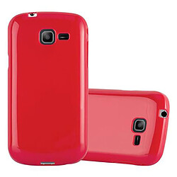 Cadorabo Coque Samsung Galaxy TREND LITE Etui en Rouge