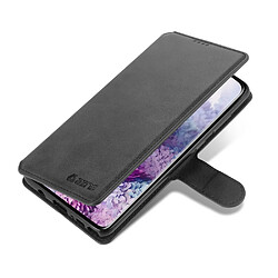 Etui en PU avec support noir pour votre Samsung Galaxy Note 10 Lite/A81