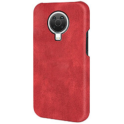 Coque en TPU + PU anti-griffes, rouge pour votre Nokia G20