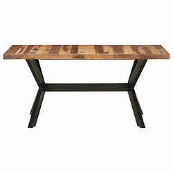 Maison Chic Table de salle à manger,Table à dîner 160x80x75 cm Bois avec finition miel -GKD71854