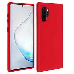 Ipomcase Coque de protection semi rigide Soft Touch pour Samsung Galaxy Note 10 -Rouge