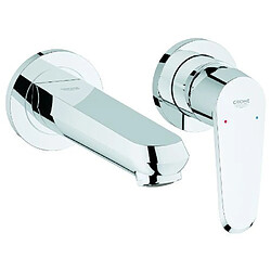 GROHE 19573002 Eurodisc Cosmopolitan Façade mitigeur 2 trous lavabo Argent