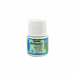 Pebeo Peinture textile Setacolor opaque effet nacré - Vert - 45 ml