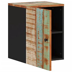 Avis Maison Chic Armoire de salle de bain,Meuble de rangement,Meuble haut murale 38x33x48cm bois de récupération -GKD840381