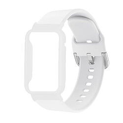 Bracelet en silicone pour votre Xiaomi Mi Band 7 Pro - blanc